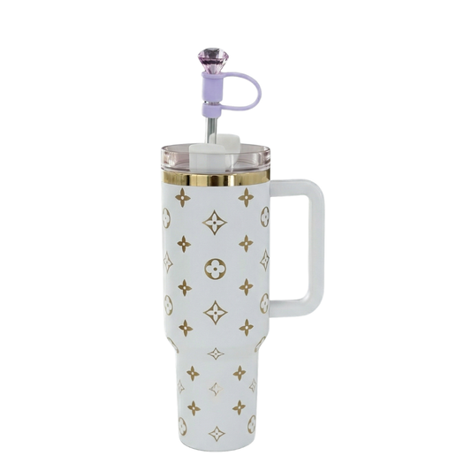 Gobelet isotherme premium 1,2 L - Blanc