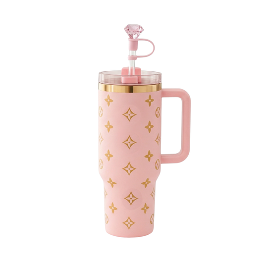 Gobelet isotherme premium 1,2 L - Rose poudré
