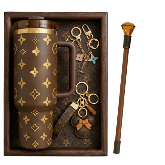Coffret premium 5 pièces avec gobelet isotherme