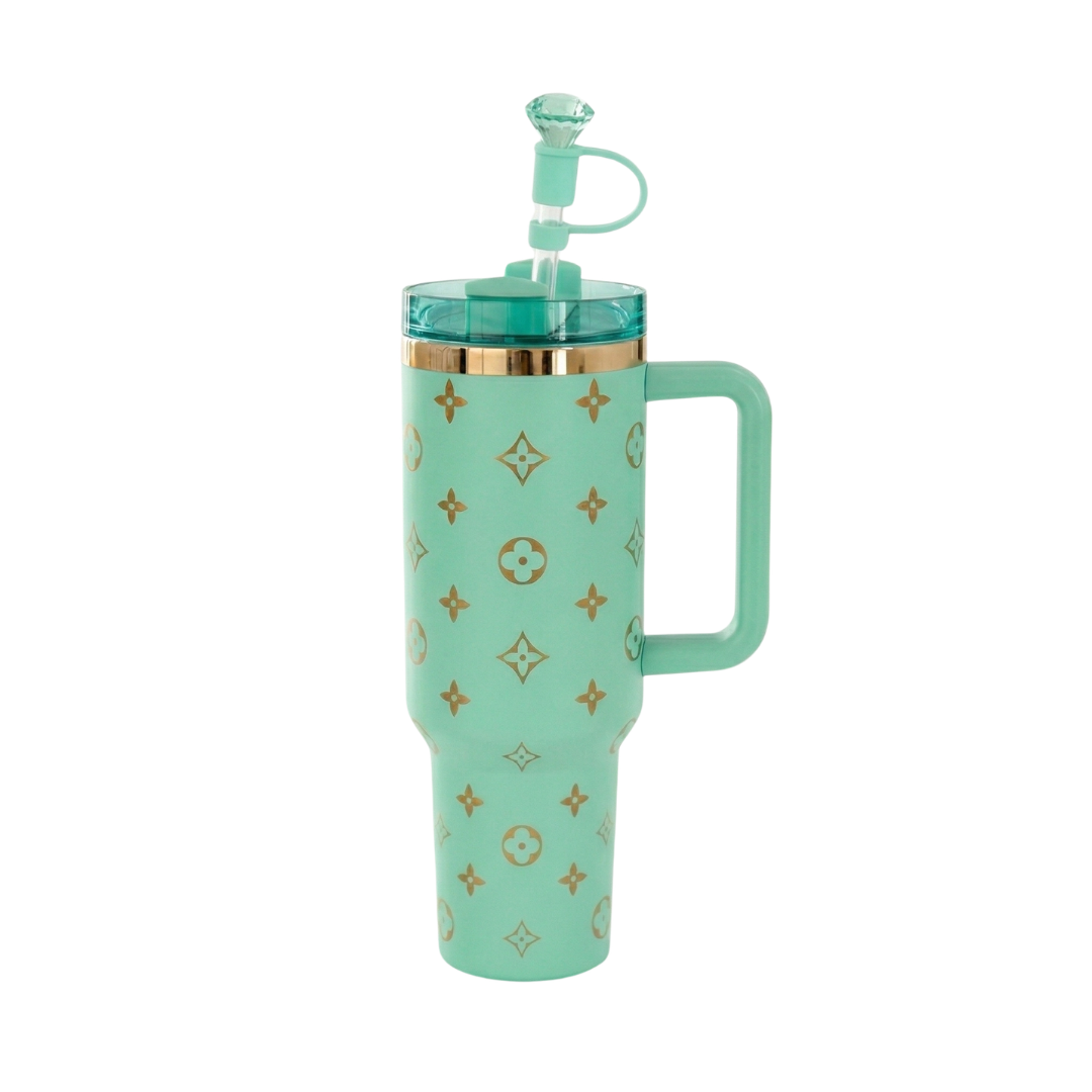 Gobelet isotherme premium 1,2 L - Bleu aqua