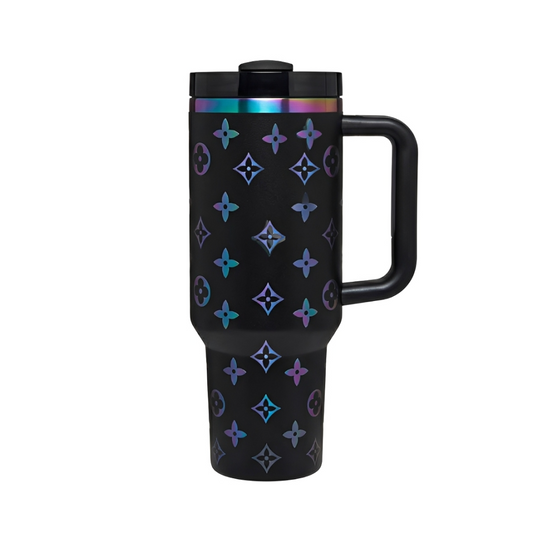 Gobelet isotherme premium 1,2 L - Noir irisé