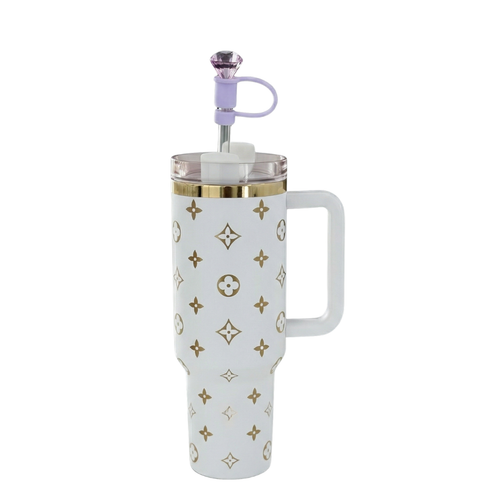 Gobelet isotherme premium 1,2 L - Blanc