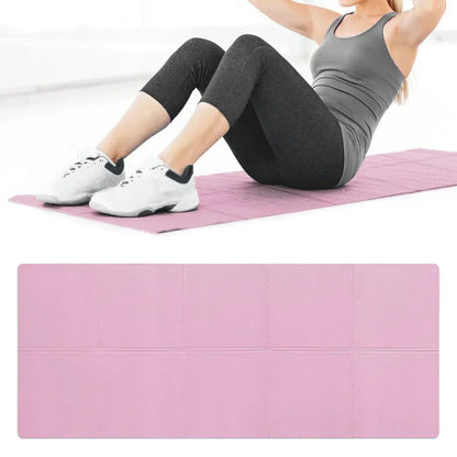 Tapis de yoga doux et confortable